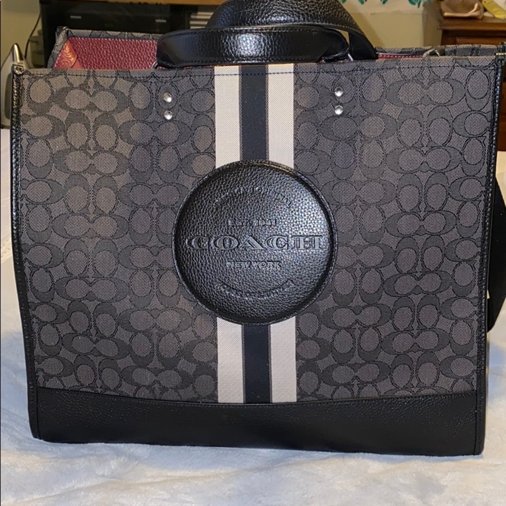 Coach canvas tote